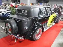 Panther De Ville de Johnny Hallyday (inspiration de 1975).