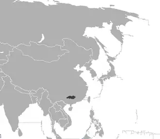 Description de l'image Panthera tigris amoyensis distribution map.png.
