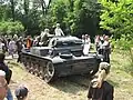 Panzer II lors du Małopolski Piknik Lotniczy&nbsp;(pl) de 2010 semblable à ceux utilisés par les élèves de Blue Division.
