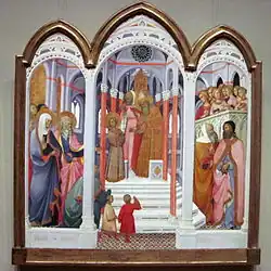 Présentation de la Vierge au Temple (v. 1400), National Gallery of Art, Washington, DC, USA.