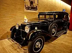 Mercedes-Benz W 08 Nürburg Papamobile