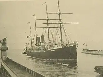 illustration de La Normandie (paquebot de 1883)