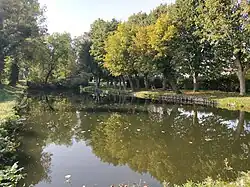 L'un des étangs du Domaine Les Étangs - Espace Arthur-Clark.