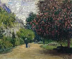 Le Parc Monceau (1876), collection Sen-Oku Hakukokan, Tokyo (W399)