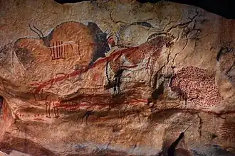 Peintures de la Grotte de Marsoulas (Fac-similé)