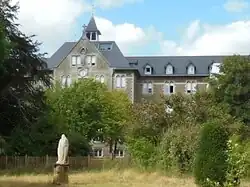 Les « jardins partagés », au pied du couvent.