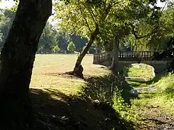 Le parc du château.