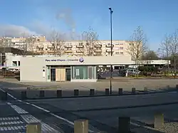 Entrée piétons du Parc Relais Villejean - Université