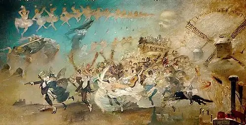 Parce Domine, huile sur toile, Paris, musée de Montmartre, 1884.