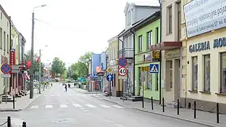 Rue du 11 Novembre à Parczew.