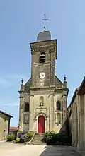 L'église Saint-Martin de l'ancien prieuré.