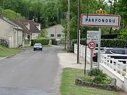 Entrée du village