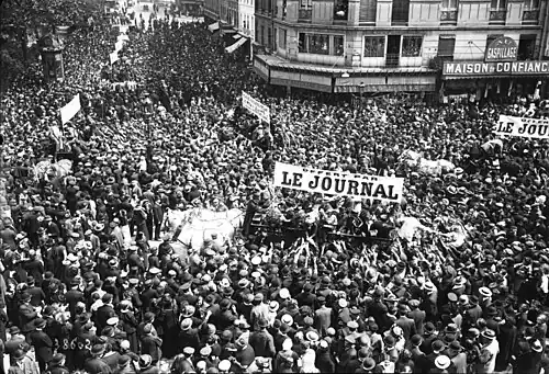 Rue de Bazeilles, Paris, 3 mai 1914.