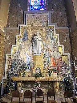 Statue de saint Jean Bosco.