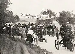 Le départ à Saint-Germain;