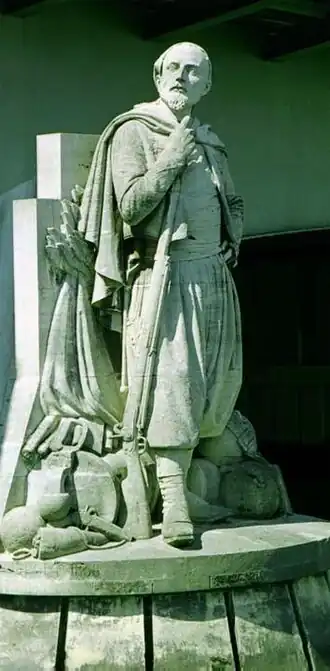 Zouave du pont de l'Alma à Paris.