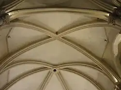 Voûte de la 2e&nbsp;travée.