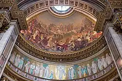 Fresque de Ziegler du cul-de-four du chœur.