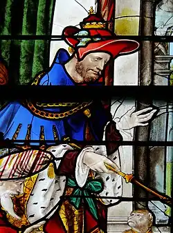 Le roi Salomon rendant son jugement.