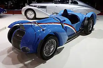Delahaye Type 145 « Grand Prix » de 1937.