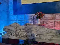 Gisant de saint Alphonse de Liguori.