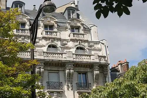 Étages supérieurs du no&nbsp;38.