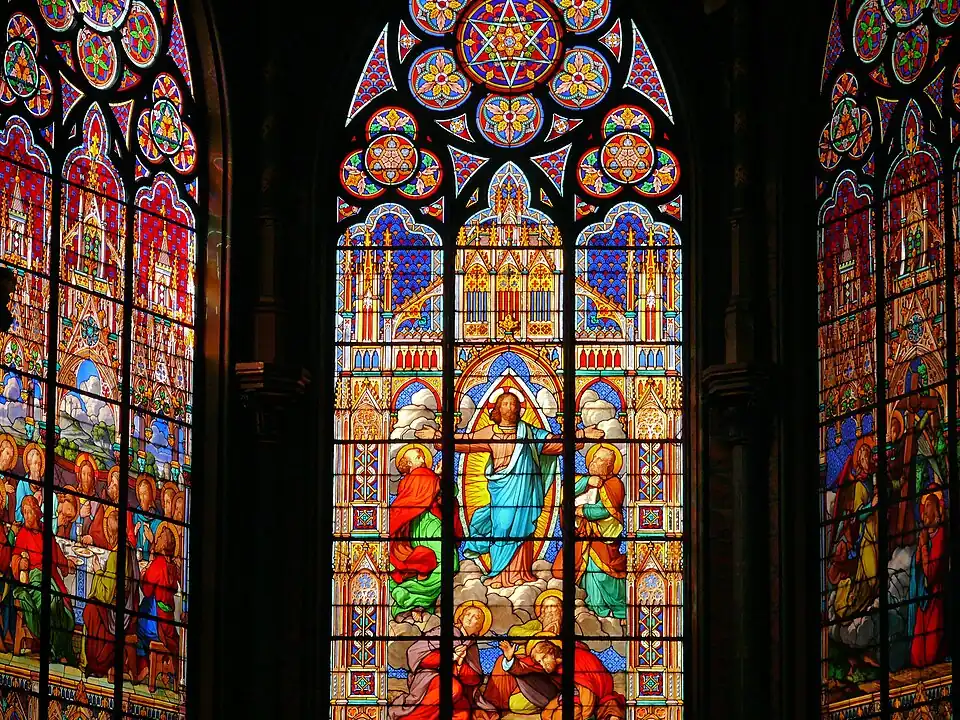 Église Saint-Eugène-Sainte-CécileVitrail de la Transfiguration