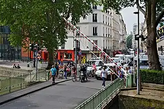 Ouverture du pont Hélène-Duc.