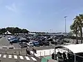 Parking de l'aéroport de Toulon-Hyères en 2019.