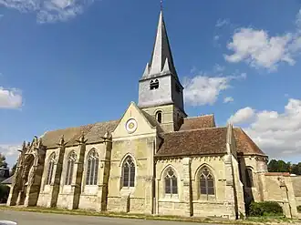Vue depuis le sud-est.
