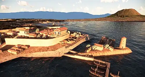 Reconstitution en 3D de Parthénope