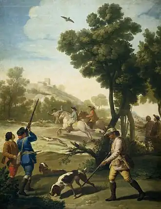 La Partie de chasse (1775)