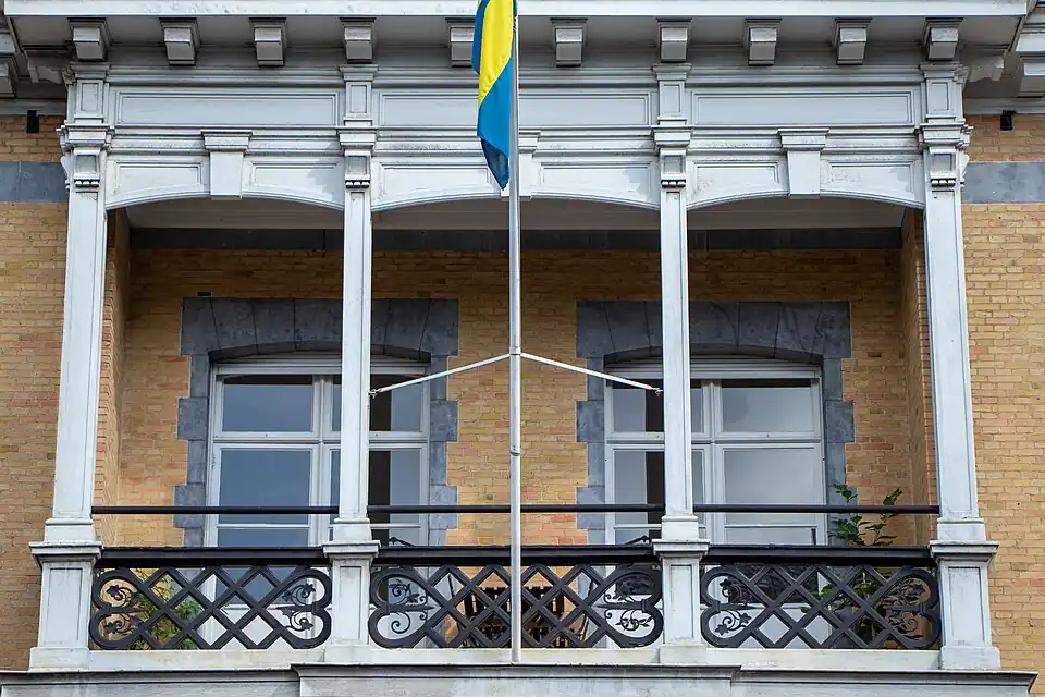 Partie inférieure de la loggia