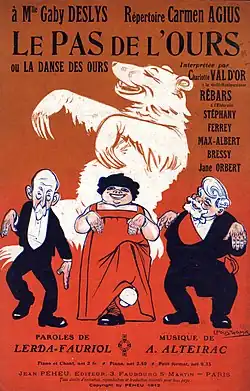 Couverture de partition.