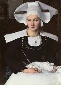 Femme bretonne, 1886, Art Institute of Chicago.