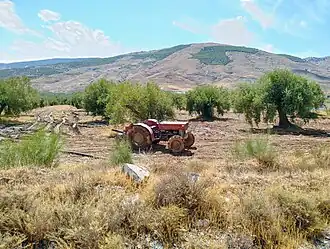 La campagne vers Escúllar