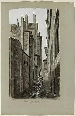 Dessin de Robert Frémont, vers 1895-1905.