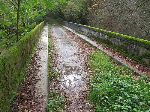 Passerelle de Saint-Médard, sur le Midou (1888)