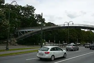 La passerelle en juillet 2016