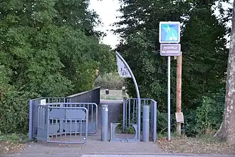 La passerelle des Jardiniers.