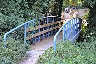 La passerelle des Noyers.