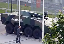 Patria NEMO, évolution simplifiée monotube de l'AMOS.