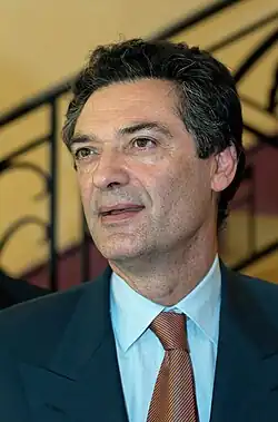 Patrick Devedjian, président du CD 92 et député, ancien ministre