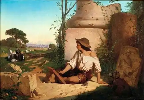 Repos dans les ruines