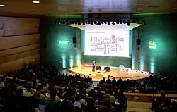 Paul Bulcke lors de la série de conférences Learning From Leaders pour EU Business School.