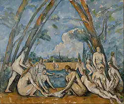 Paul Cézanne,Les Grandes Baigneuses, 1900-1906