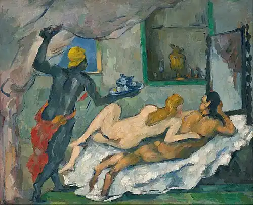 Paul Cézanne, L'Après-midi à Naples, 1876-1877 (Galerie nationale d'Australie Canberra).