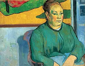 Paul Gauguin,Portrait de Madame Roulin (1888)