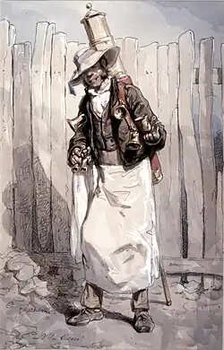 Le Vendeur de chocolat (vers 1855-1856), Baltimore, Walters Art Museum.