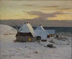 Paul Müller-Kaempff, Hiver, Darss Peninsula